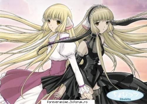 chobits - mie tot , mai ales chii. e dragutza foc - Chobits
