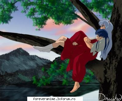 cuplul preferat - mie inuyasha shi kagome sunt adorabili - Inuyasha