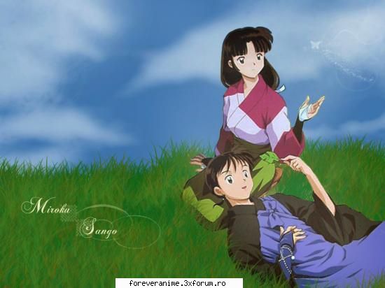 cuplul preferat - cuplul preferat este Sango cu Miroku sunt facuti - Inuyasha