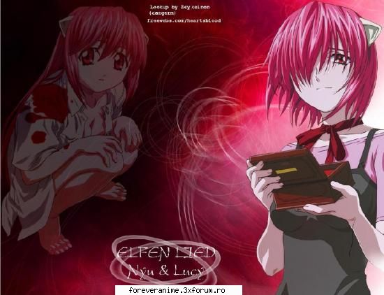 elfen lied - mie imi place de nyu si de mariko. dar si lucy - Elfen Lied