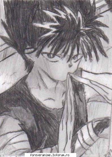 hiei vs kurama - il aleg pe Hiei!!!!!!!!!!!! - Yu Yu Hakusho