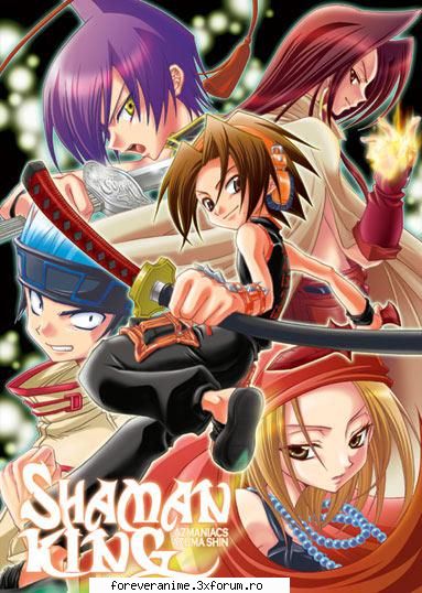 personaj preferat - fete baietzi ,hao,yoh shi trey - Shaman King