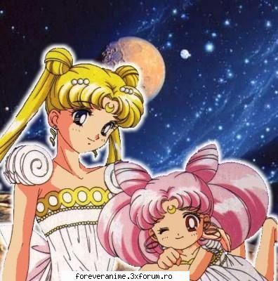 usagi-sailor moon - alta cu ea si chibiusa - Sailor Moon